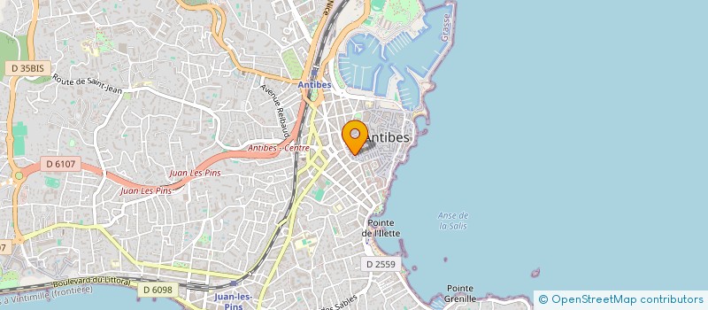 localisation de l'entreprise A LA PLUME GOURMANDE à ANTIBES