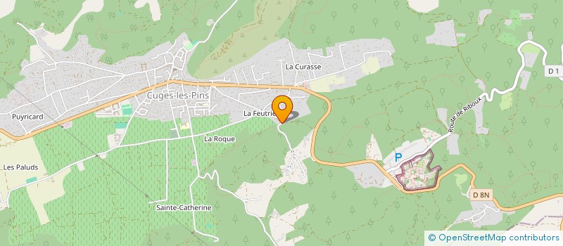 localisation de l'entreprise A LA RECHERCHE DE LA FUITE à CUGES-LES-PINS