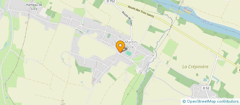 localisation de l'entreprise A LA RECHERCHE DE NOTRE PASSE à SAINT-MARTIN-SUR-OCRE