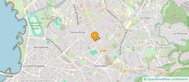 localisation de l'entreprise A LA RECHERCHE DES MOTS DE SOIES à MARSEILLE
