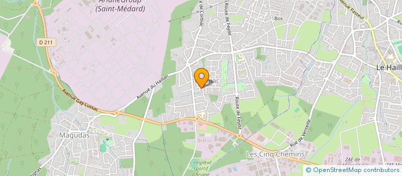 localisation de l'entreprise A LA RENCONTRE DES ENFANTS à SAINT-AUBIN-DE-MEDOC