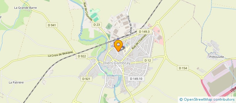 localisation de l'entreprise A LA RESCOUSSE à ILLIERS-COMBRAY
