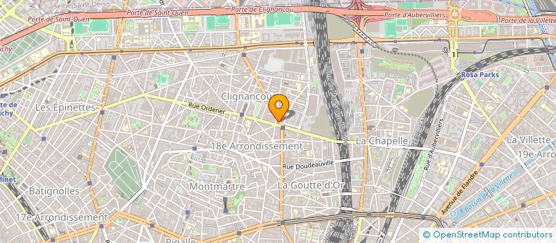localisation de l'entreprise A LA ROSE DE TUNIS à PARIS
