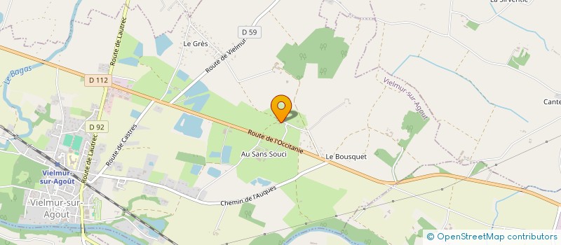 localisation de l'entreprise A LA SAINTE ANNE  VIELMUR-SUR-AGOUT