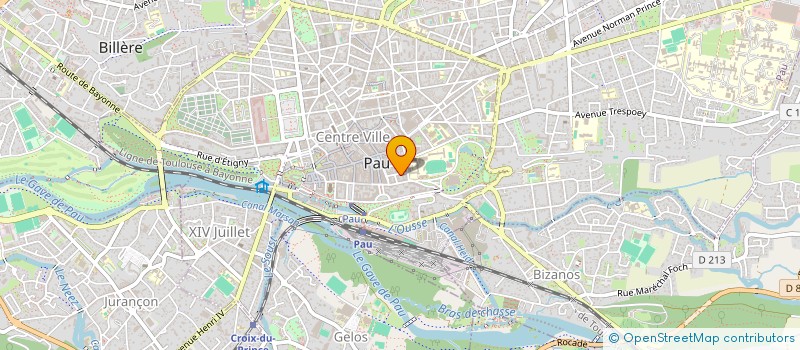 localisation de l'entreprise A LA SOPA à PAU