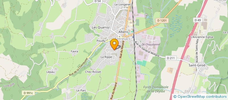 localisation de l'entreprise A LA SOURCE  ENTRELACS