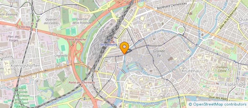 localisation de l'entreprise A LA SOURCE à STRASBOURG