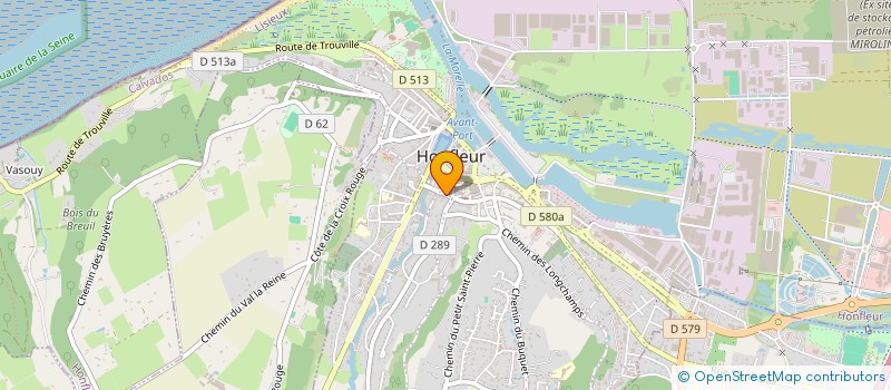 localisation de l'entreprise A LA SOURCE à HONFLEUR