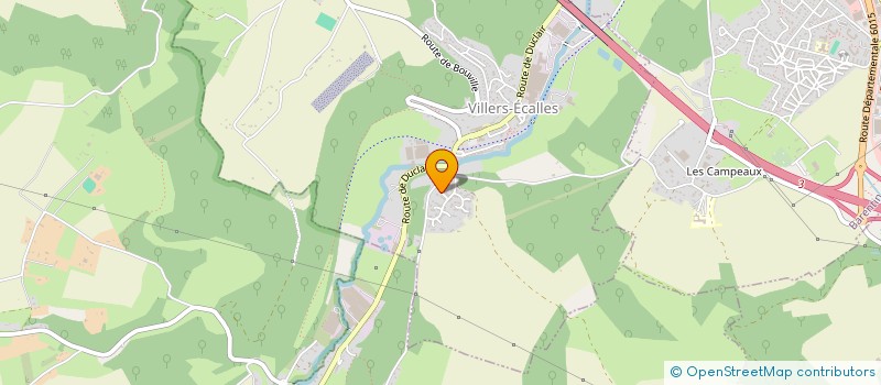 localisation de l'entreprise A LA SOURCE D'EDEN à VILLERS-ECALLES
