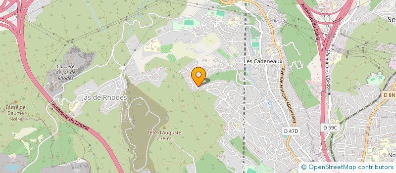 localisation de l'entreprise A LA SOURCE DE MES RESSOURCES à LES PENNES-MIRABEAU