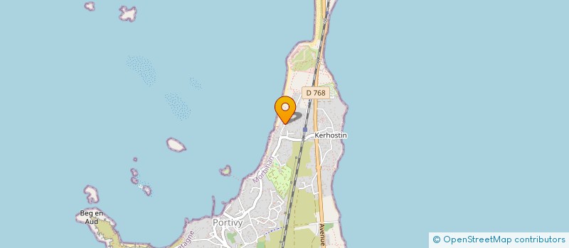 localisation de l'entreprise A LA TETE DE LARD SARL  QUIBERON