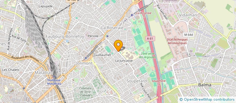 localisation de l'entreprise A LA UNE FAMILY HOLDING à TOULOUSE