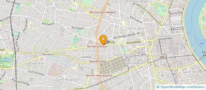 localisation de l'entreprise A LA VIE A LA MER  BORDEAUX