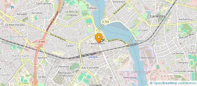 localisation de l'entreprise A LA VIE A LA MER  LORIENT