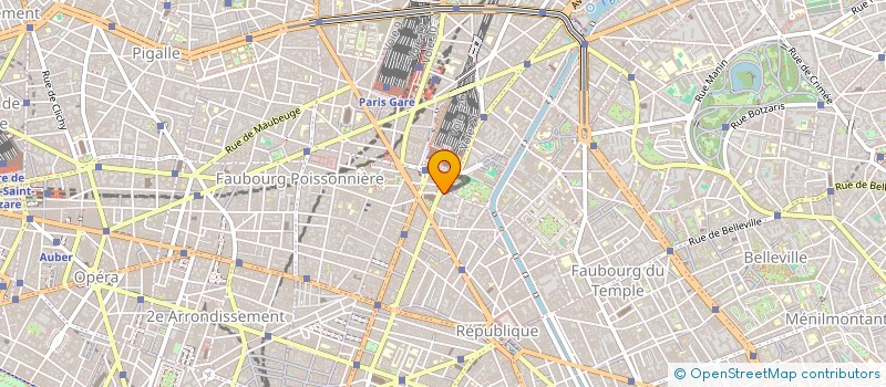 localisation de l'entreprise A LA VILLA SAINT MARTIN  PARIS