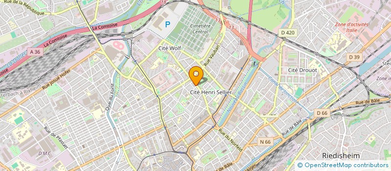 localisation de l'entreprise A LA VILLE DE COLLO  MULHOUSE