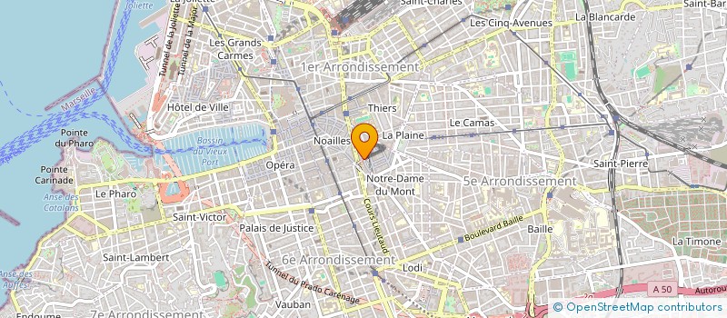 localisation de l'entreprise A-LAFOLIXE  MARSEILLE