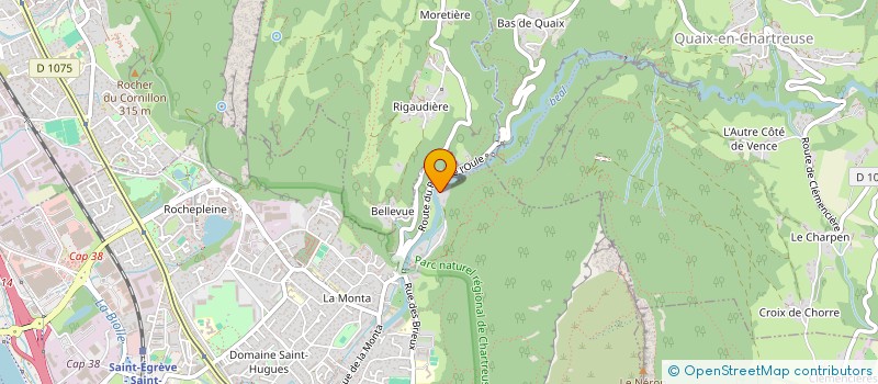 localisation de l'entreprise A LAITSENTIEL à SAINT-EGREVE