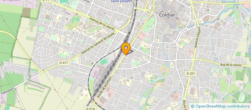 localisation de l'entreprise A-LARM  COLMAR