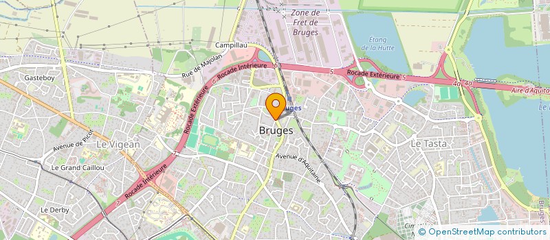 localisation de l'entreprise A-LAZAREME  BRUGES