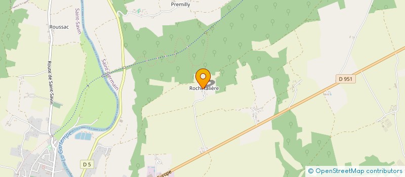 localisation de l'entreprise A LEA  SAINT-GERMAIN