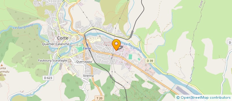 localisation de l'entreprise A LEA à CORTE