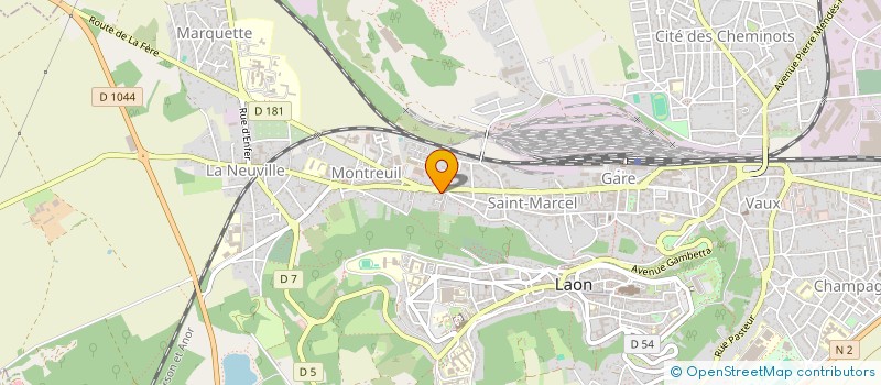 localisation de l'entreprise A LETISSIER à LAON