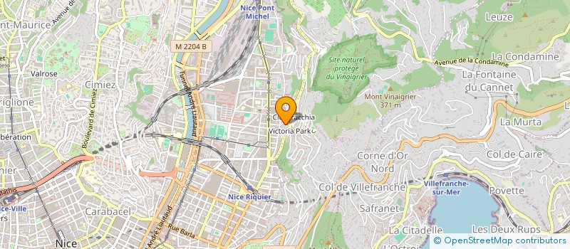localisation de l'entreprise A.LINE COACHING à NICE