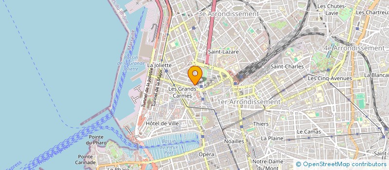 localisation de l'entreprise A'LLO à MARSEILLE