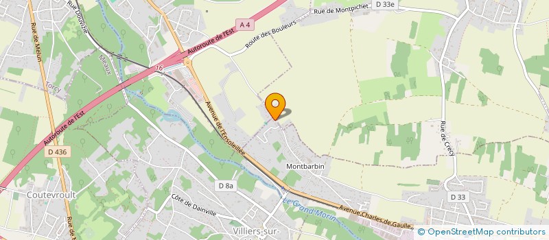 localisation de l'entreprise A-LOCATION  CRECY-LA-CHAPELLE