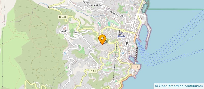 localisation de l'entreprise A LOGHJA à BASTIA