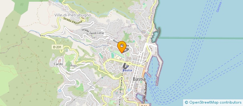 localisation de l'entreprise A LOGHJA à BASTIA