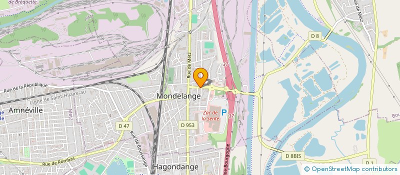 localisation de l'entreprise A LOR2 L'AUDITION  MONDELANGE