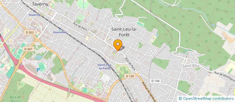 localisation de l'entreprise A LOSARDO à SAINT-LEU-LA-FORET