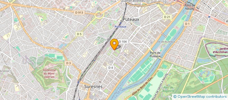 localisation de l'entreprise A LOUISIANE à SURESNES