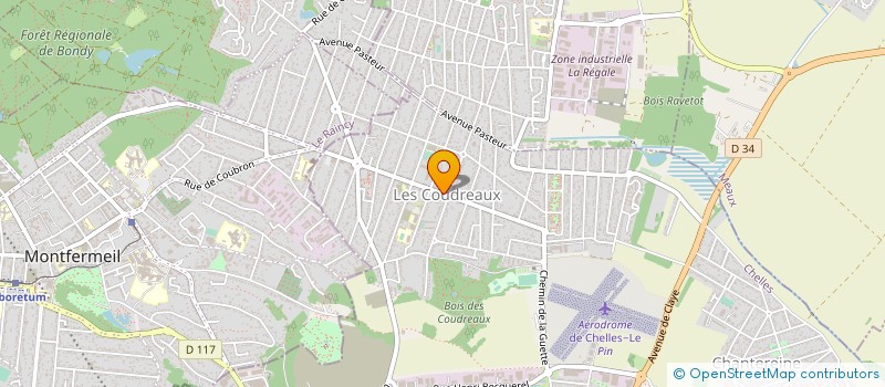 localisation de l'entreprise A M 2 P à CHELLES
