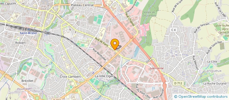 localisation de l'entreprise A&M 22 SB à SAINT-BRIEUC