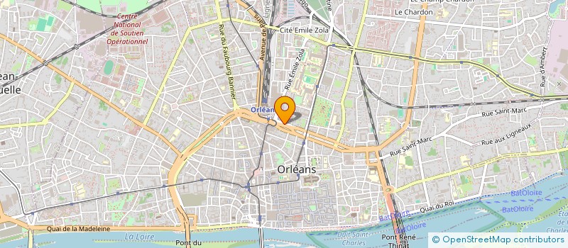 localisation de l'entreprise A.M 80 SARL à ORLEANS