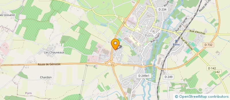 localisation de l'entreprise A&M 83  PUGNAC