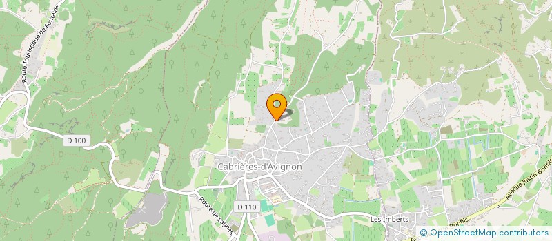 localisation de l'entreprise A.M.  CABRIERES-D'AVIGNON