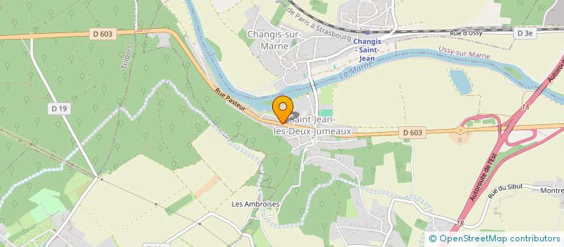 localisation de l'entreprise A.M  SAINT-JEAN-LES-DEUX-JUMEAUX