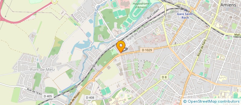 localisation de l'entreprise A&M  AMIENS