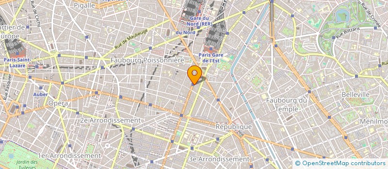 localisation de l'entreprise A M A  PARIS