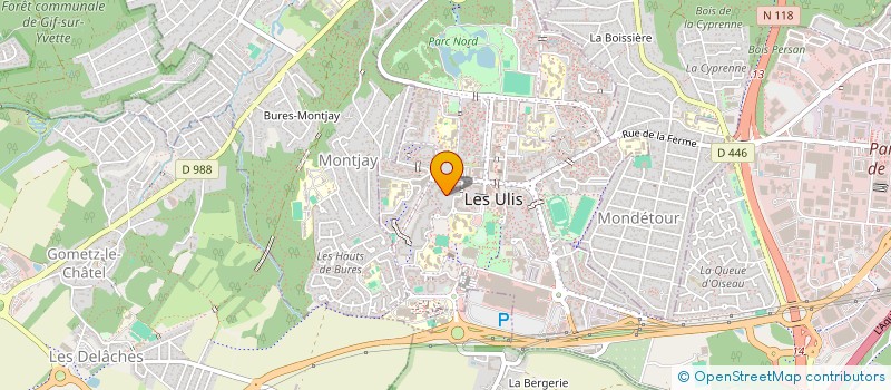 localisation de l'entreprise A.M.A à LES ULIS
