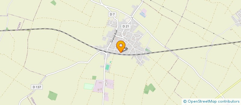 localisation de l'entreprise A.M.A 86  VILLIERS