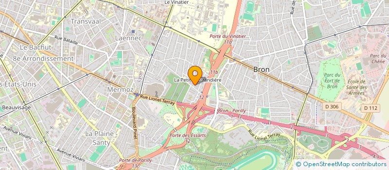 localisation de l'entreprise A.M.A. FRANCE AIDE MISE EN ACTION à BRON