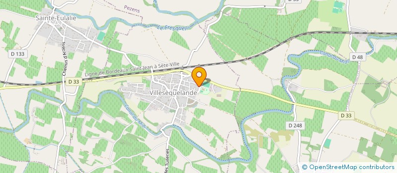 localisation de l'entreprise A.M.A.P  VILLESEQUELANDE