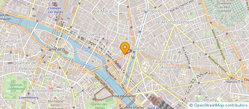 localisation de l'entreprise A M B à PARIS