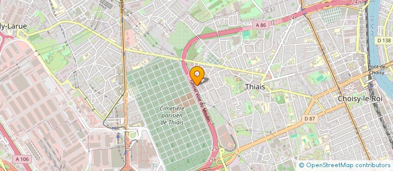 localisation de l'entreprise A&M BROTHER  THIAIS