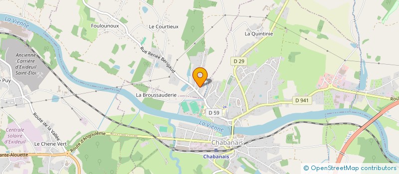 localisation de l'entreprise A.M.BUILDING SERVICES à CHIRAC